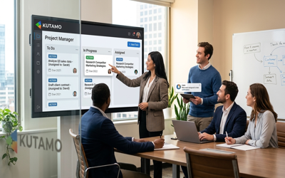 How to create actions for your team members and track their progress