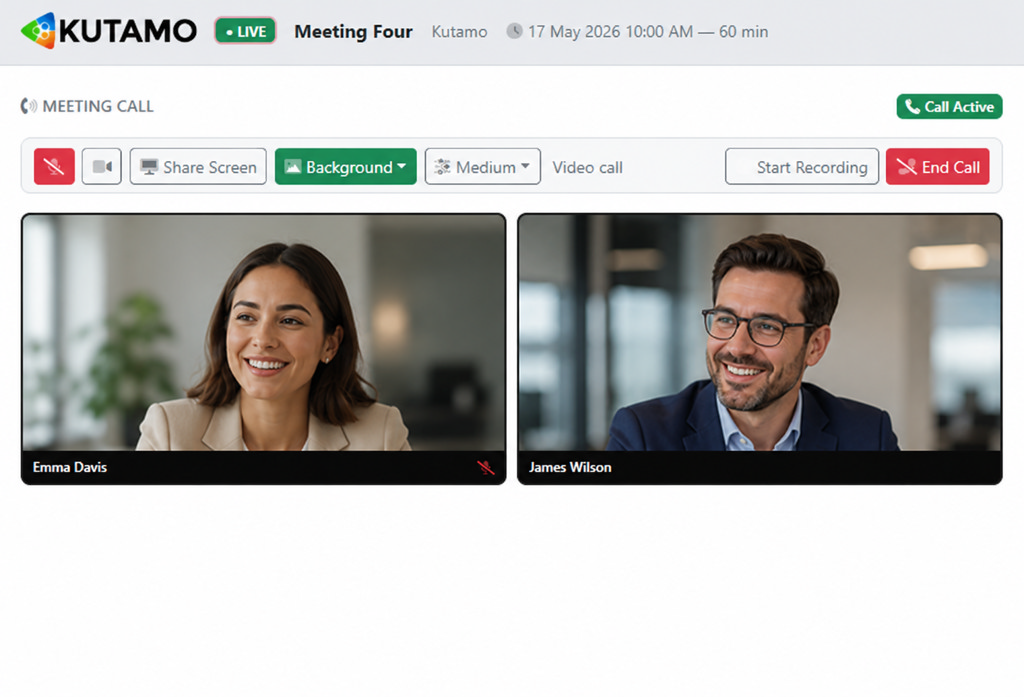 How to Start a Video or Audio Call